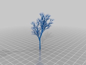 la mia su misura completamente casuale albero matematica arte 3d print model - Mito3D