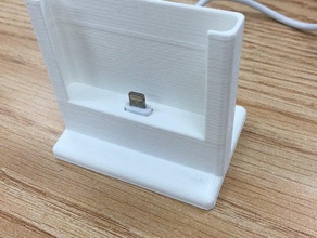 iphone 6 amazon temel şarj dock elektronik 3d print model - Mito3D