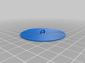 ashtons vento a spirale gli orecchini personalizzato 3d print model - Mito3D