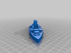 ss barco mcboatin veículos personalizado 3d print model - Mito3D