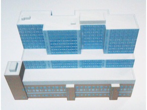ohio state Üniversitesi james kanser Hastanesi solove Araştırma Enstitüsü binalar ve yapılar hastane tıbbi 3d print model - Mito3D