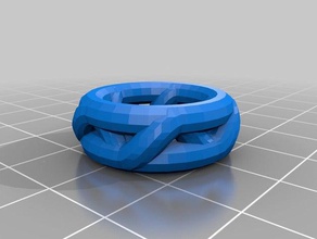 özelleştirilmiş yüzük bileklik taç v2 şey benim moda 3d print model - Mito3D