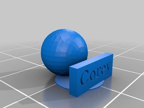 personalized business card holder office 3d print model - Mito3D