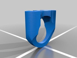 simplified batman ring rings logo 3d print model - Mito3D
