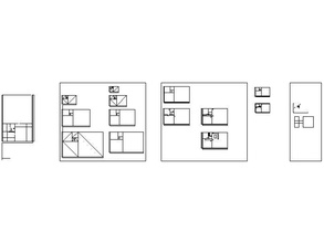 fibonacci house buildings structures 3d print model - Mito3D