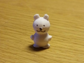 oso de peluche juegos y juguetes animal dibujos animados teddy 3d print model - Mito3D