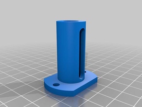 lulzbot taz plotter toolhead 3d printer accessories madewithtinkercad pen holder 3d print model - Mito3D