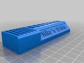 mike chiavette usb stick sd organizzazione su misura 3d print model - Mito3D