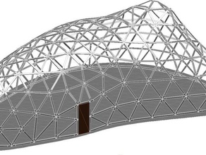 blob house gli edifici strutture 3d print model - Mito3D