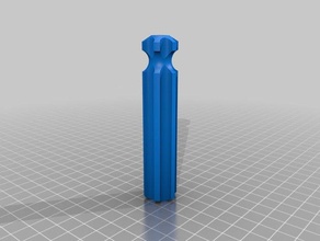 tornavida manyetik chuck depolama el aletleri işler kolu 3d print model - Mito3D