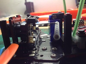servo mount mini h otomatik kamera tilt açılır r c araçlar blackout quad fırçasız gimbal monte edin 3d print model - Mito3D