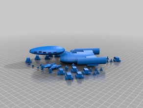 astronavi e Roboter 3d-drucken 3d print model - Mito3D