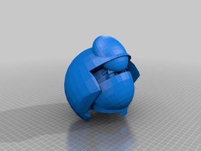 meu personalizados cartoon maker - max arte interativa personalizado 3d print model - Mito3D