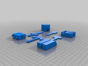 steve de minecraft+attrezzi L'impression 3d 3d print model - Mito3D