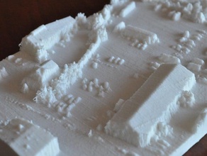 chimera arts lidar model buildings & structures 3dpt building sonoma 3d print model - Mito3D
