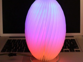 usblinky 3d orb decoração personalizador de sistemas hackerspace hackerspaceshop lâmpada lavalamp metalab moodlight openscad psicodélico 3d print model - Mito3D