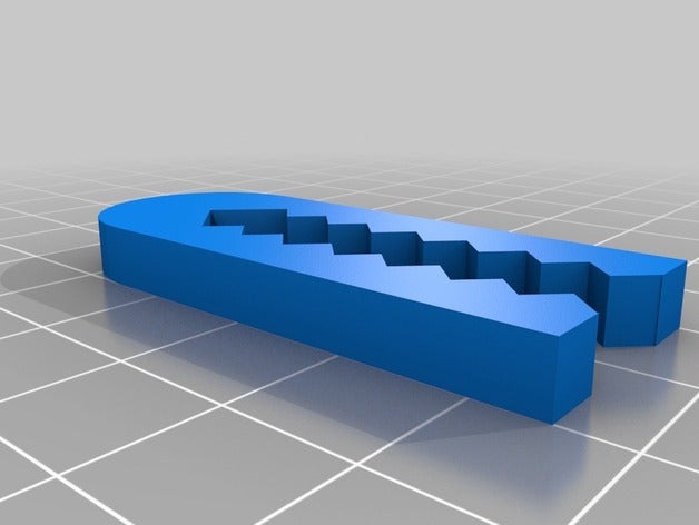 sacchetto di carta clip 3D print model - Mito3D