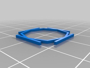 3ds le circle pad octogonale de l'alignement L'impression 3d 3d print model - Mito3D