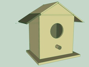 house bird 3d printing 3d print model - Mito3D