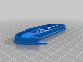 seahawks logo cookie cutter-1 pezzo La stampa 3d 3d print model - Mito3D