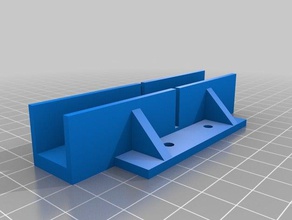 openbeammiter cut straight edges openbeam v21 3d printer accessories extrusion miter box 3d print model - Mito3D