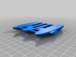 trimarano con stabbilizzatore L'impression 3d 3d print model - Mito3D