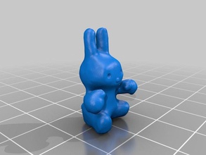 coelho de luvas boxe outros 3d bonito brinquedo 3d print model - Mito3D