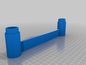 marble run column connector 3d printing 3d print model - Mito3D