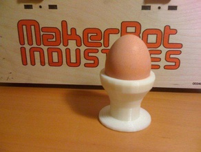 basic egg cup other server eggcup 3d food kitchen model print sketchup 3d print model - Mito3D
