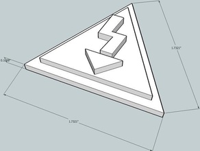 crashspace logo en 3d otros impresora 3d print model - Mito3D