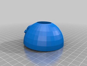 marte globo titular 3d print model - Mito3D