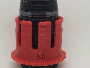 olympus mzuiko 60mm mécanisme de zoom nauticam logement la caméra caisson sous-marin 60m le 3d print model - Mito3D