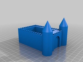 cleofe's castle 3d printing 3d print model - Mito3D