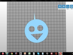 smiley face 3d print model - Mito3D