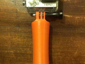 yüksek aksiyon kamera şamandıra floater gopole Dağı kolu monte edin 3d print model - Mito3D