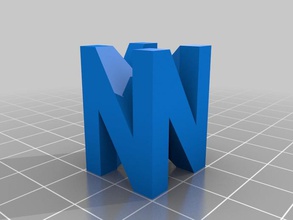n64 Mike köşeli yazın diğer 3d print model - Mito3D