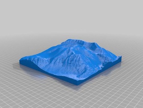 ben nevis 3d terrain model 3d print model - Mito3D