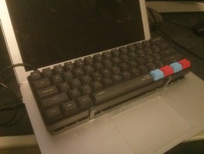 ordinateur portable jambes kbc poker 2 de l'électronique clavier le 3d print model - Mito3D