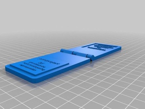 embossing Stempel 1 5 Kunst-tools kundengebundene 3d print model - Mito3D