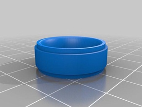 banda de casamento anéis 3d print model - Mito3D