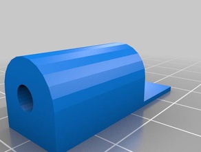 fahnenhalter in der Robotik 3d print model - Mito3D