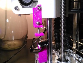 mendel i3 adjustable z-axis endstop aurora 3d z605 printer parts prusa rework z 3d print model - Mito3D