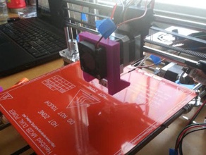 mk7 fan duct works best folger tech prusa i3 3d printer extruders swag 3d print model - Mito3D