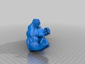 hulk exploraciones & réplicas Escaneo 3d héroe 3d print model - Mito3D