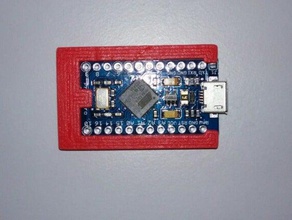 destek carte arduino mikro & promini elektronik leonardo 3d print model - Mito3D