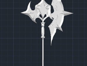 spear costume weapon 3d print model - Mito3D