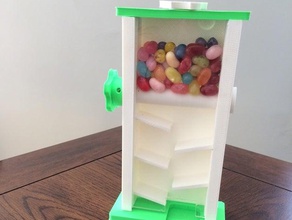 jelly bean dispenser kitchen & dining countertopchallenge jellybean 3d print model - Mito3D