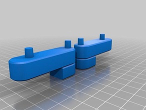sedile wc allineamento di blocchi La stampa 3d 3d print model - Mito3D
