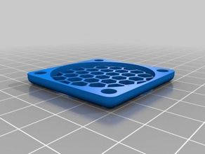 meine angepasste generische fan guard filter mesh bee ' s nest 40mm Teile kundengebundene 3d print model - Mito3D