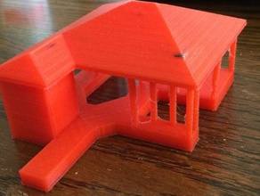 my boat house buildings & structures boathouse 3d print model - Mito3D
